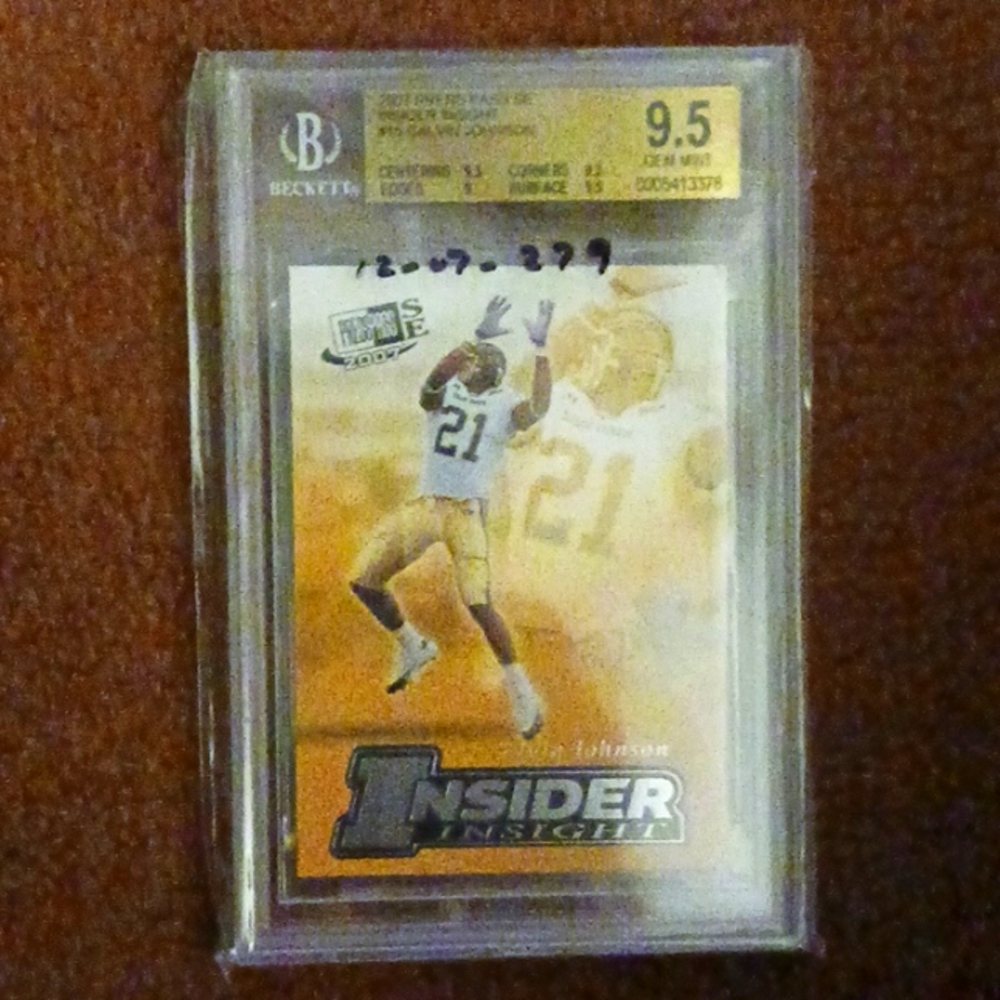 Calvin Johnson RC GRADED